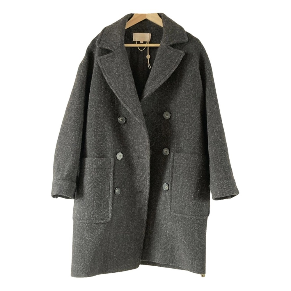 Vanessa Bruno Wool Coat 34FR - Anthracite